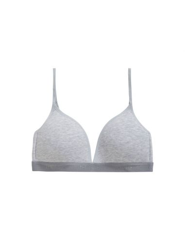 Ten Cate Meisjes Padded Bra Cotton Stretch Light Grey Melee