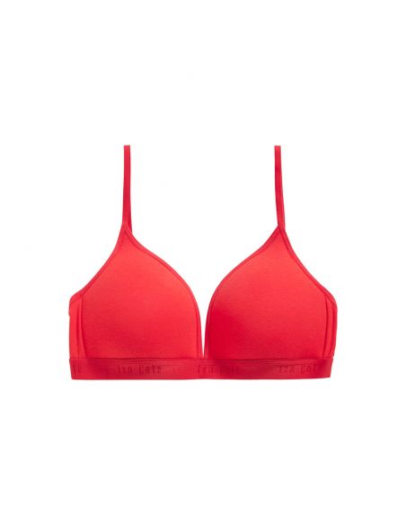 Ten Cate Meisjes Padded Bra Cotton Stretch Red