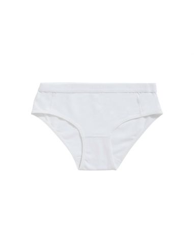 Ten Cate Meisjes Hipster Slip 2Pack Cotton Stretch White