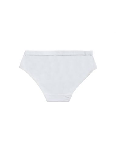 Ten Cate Meisjes Hipster Slip 2Pack Cotton Stretch White