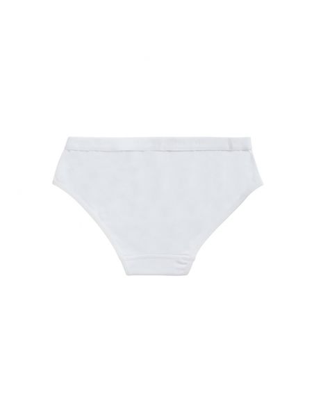 Ten Cate Meisjes Hipster Slip 2Pack Cotton Stretch White