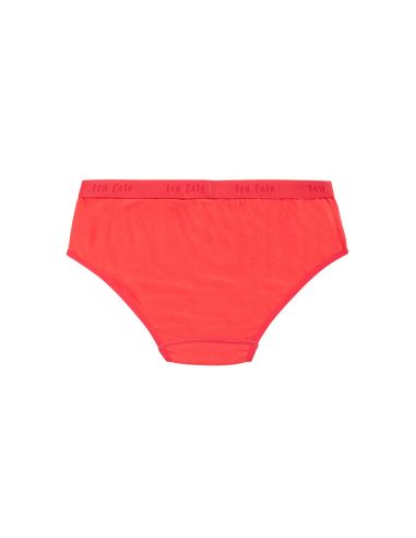 Ten Cate Meisjes Hipster Slip 2Pack Cotton Stretch Red