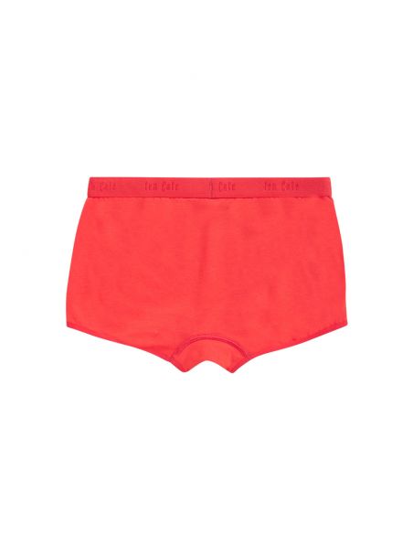 Ten Cate Meisjes Shorts 2Pack Cotton Stretch Red