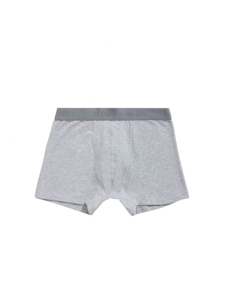 Ten Cate Jongens Boxershort 2Pack Cotton Stretch Light Grey Melee