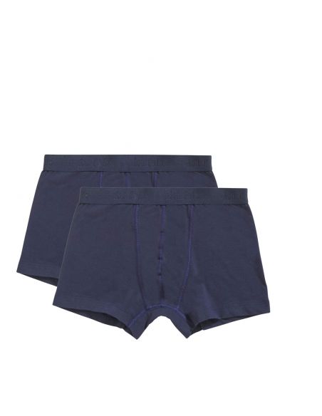 Ten Cate Jongens Boxershort 2Pack Cotton Stretch Navy