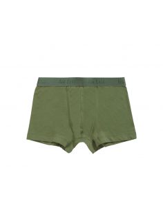 Ten Cate Jongens Boxershort 2Pack Cotton Stretch Light Army Green 2