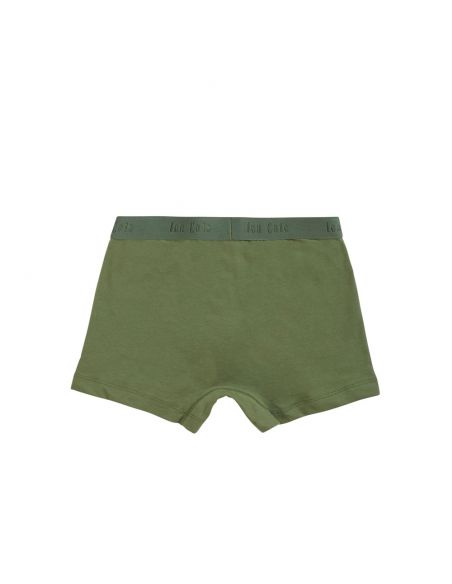 Ten Cate Jongens Boxershort 2Pack Cotton Stretch Light Army Green