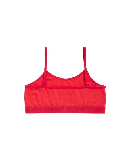 Ten Cate Meisjes Soft Top Light Cotton Stretch Red
