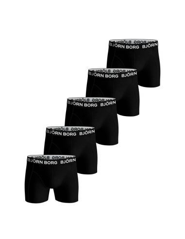 Bjorn Borg Jongens Boxershorts 5Pack CORE Zwart