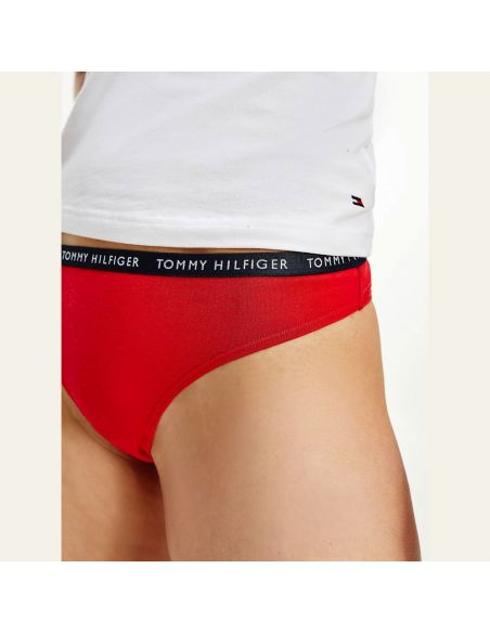 Tommy Hilfiger Women 3Pack String Contrast Navy White Red