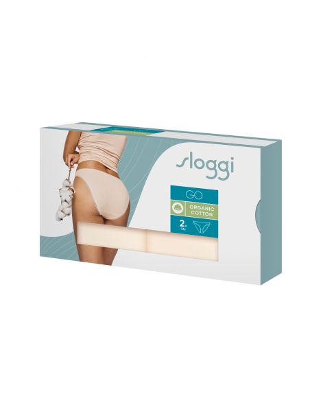 Sloggi Dames GO Tai C2P Vanilla 2pack