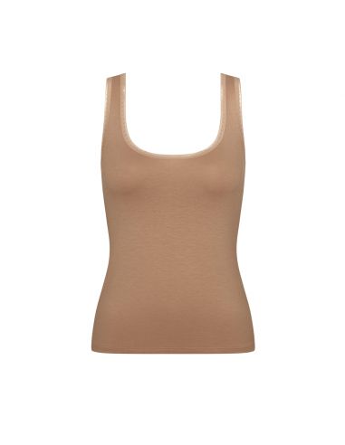 Sloggi Dames GO Tanktop C2P Cognac 2pack