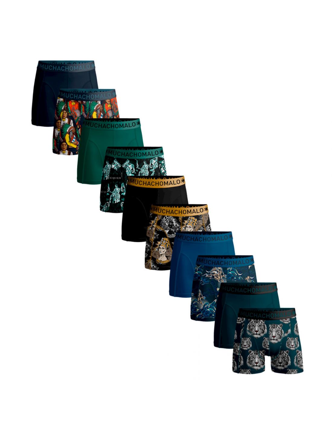 MuchachoMalo 10PACK OUTLET 05 Heren Boxershorts