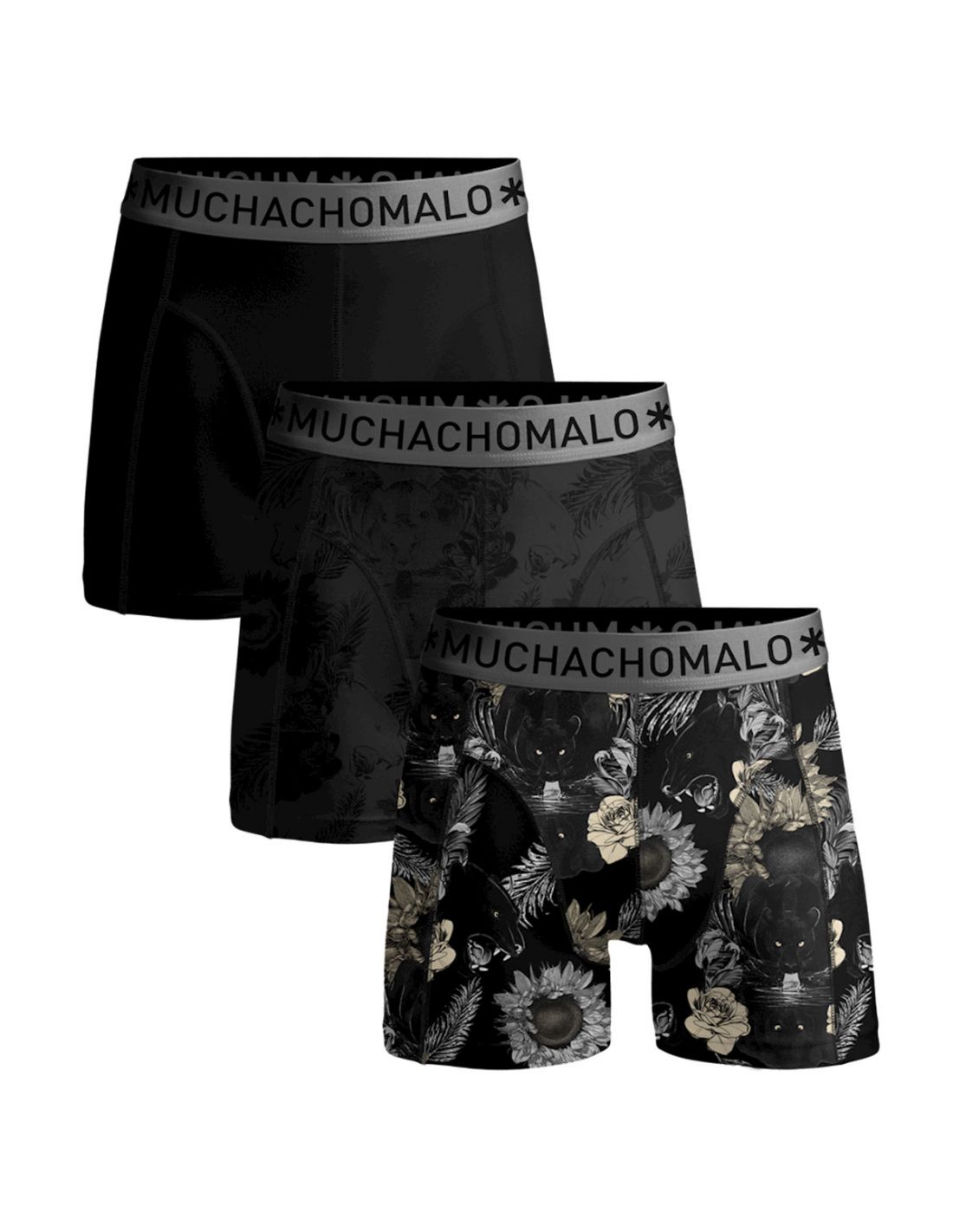 MuchachoMalo 3Pack PANTHER Heren Boxershorts