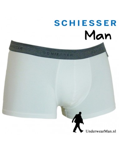 Schiesser Ondergoed Heupshort White 95/5 Boxerhort