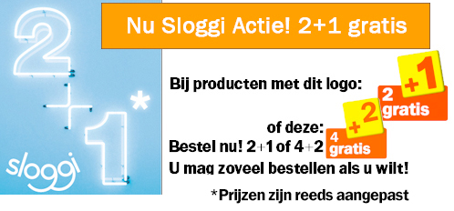 Actie Banner 2+1 Gratis