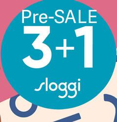 Sloggi Presale Actie 3+1